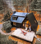 A- Frame: Sustainable Catskills Cabin